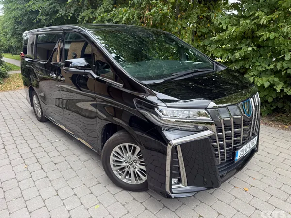 Toyota Alphard MPV, Petrol Hybrid, 2023, Black