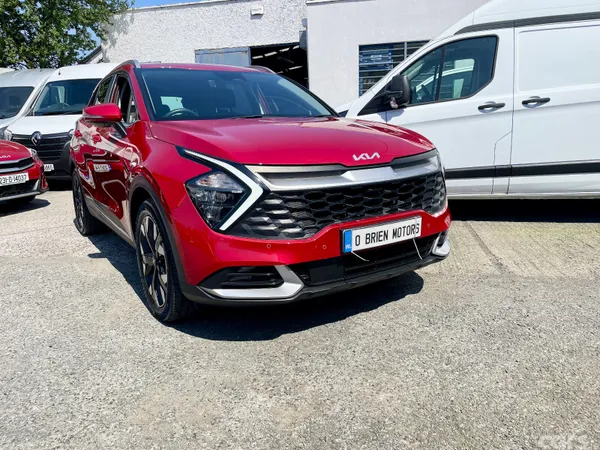 Kia Sportage SUV, Petrol Plug-in Hybrid, 2024, Red