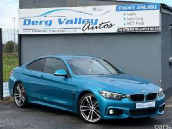 BMW 4-Series Coupe, Diesel, 2017, Blue