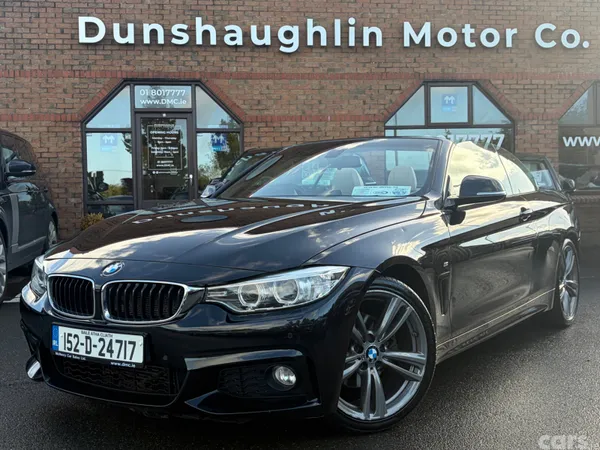 BMW 4-Series Convertible, Diesel, 2015, Black