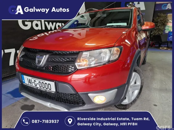 Dacia Sandero Stepway Hatchback, Petrol, 2014, Red