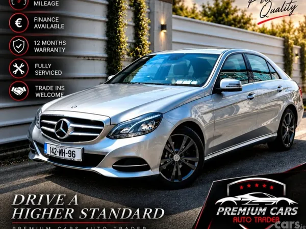 Mercedes-Benz E-Class Saloon, Diesel Hybrid, 2014, Silver