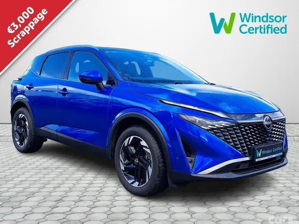 Nissan Qashqai SUV, Petrol Hybrid, 2026, Blue