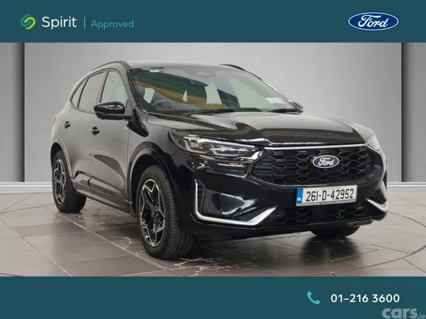 Ford Kuga SUV, Petrol Plug-in Hybrid, 2026, Black
