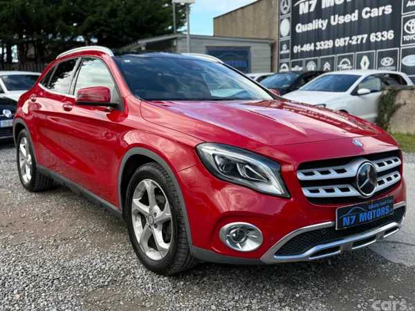 Mercedes-Benz GLA SUV, Petrol, 2017, Red