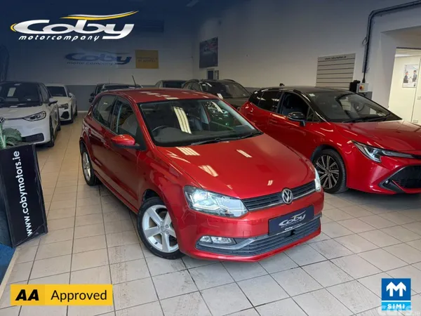 Volkswagen Polo Hatchback, Petrol, 2017, Red