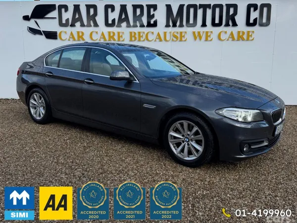 BMW 5-Series Saloon, Diesel, 2015, Grey