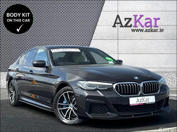 BMW 5-Series Saloon, Petrol Plug-in Hybrid, 2022, Grey