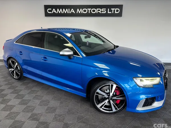 Audi RS3 Saloon, Petrol, 2018, Blue