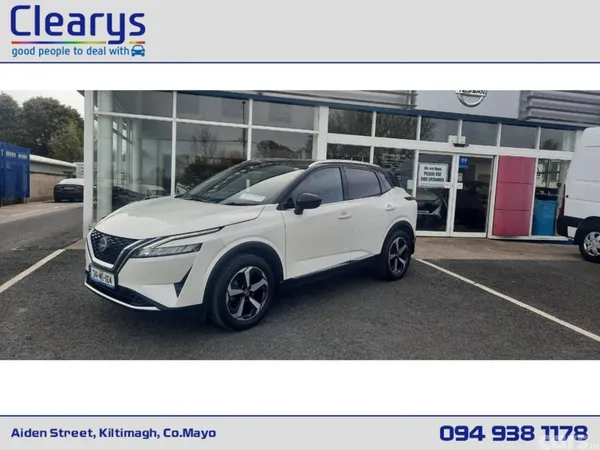 Nissan Qashqai MPV, Petrol Hybrid, 2024, White
