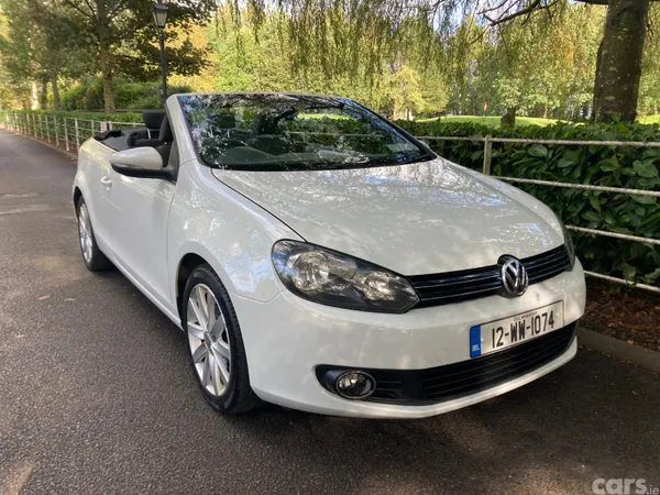 Volkswagen Golf Convertible, Diesel, 2012, White