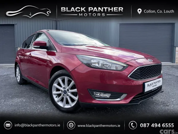 Ford Focus Hatchback, Diesel, 2017, Red