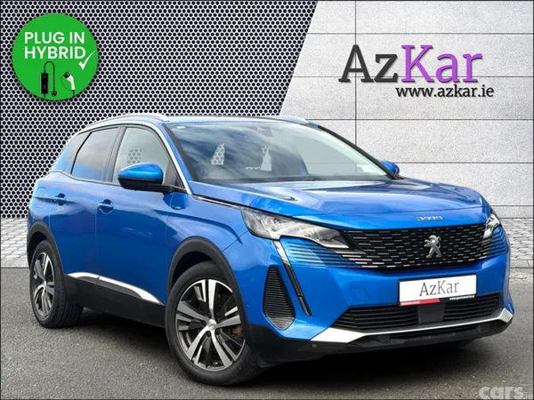 Peugeot 3008 SUV, Petrol Plug-in Hybrid, 2021, Blue