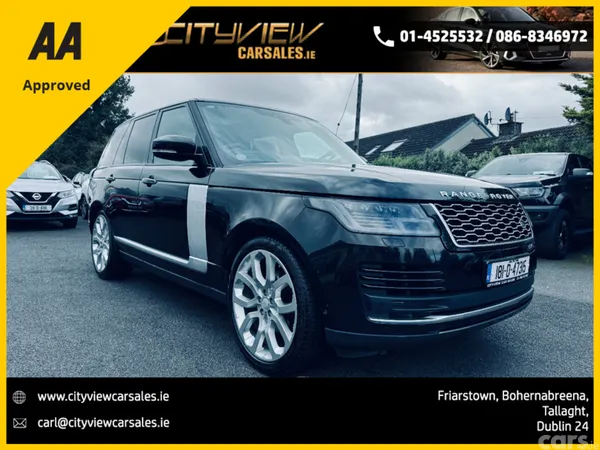 Land Rover Range Rover Estate, Diesel, 2018, Black