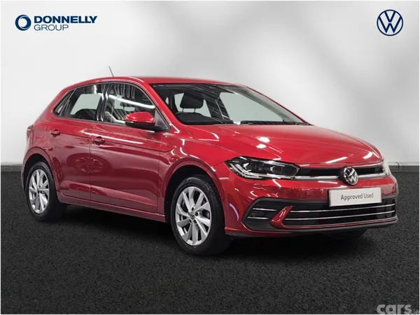 Volkswagen Polo Hatchback, Petrol, 2023, Red
