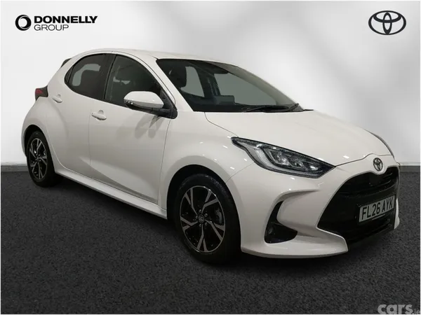 Toyota Yaris Hatchback, Petrol Hybrid, 2026, White