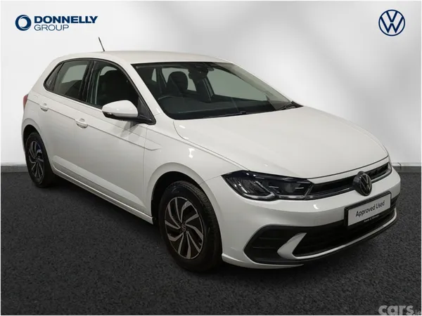 Volkswagen Polo Hatchback, Petrol, 2023, White