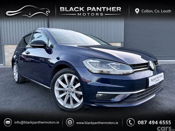 Volkswagen Golf Hatchback, Petrol, 2018, Navy