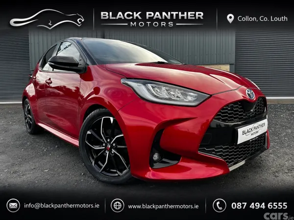 Toyota Yaris Hatchback, Petrol Hybrid, 2022, Red