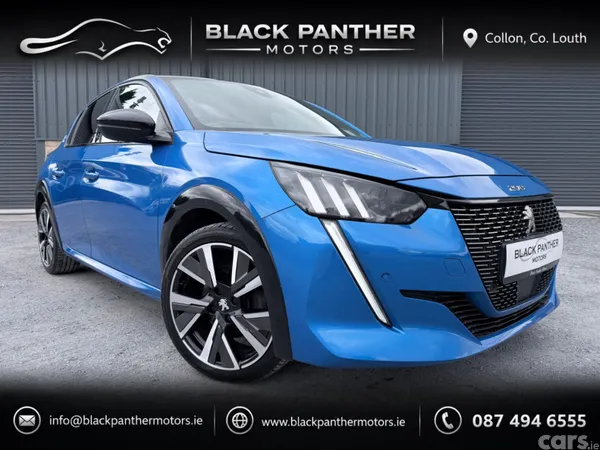 Peugeot 208 Hatchback, Petrol, 2021, Blue