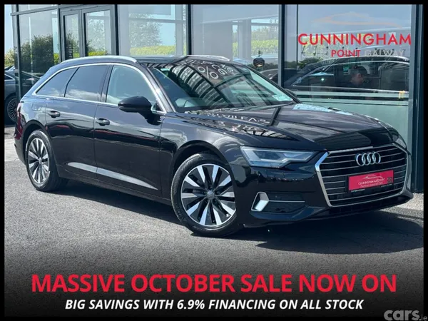Audi A6 Estate, Diesel, 2020, Black
