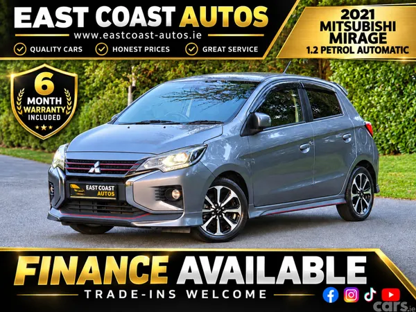 Mitsubishi Mirage Hatchback, Petrol, 2021, Grey