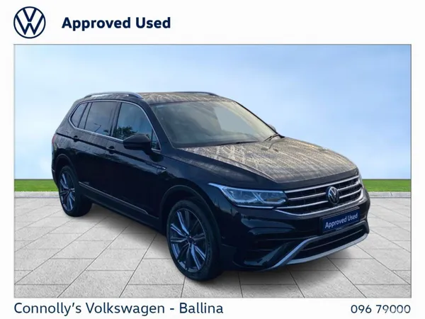 Volkswagen Tiguan Allspace SUV, Diesel, 2024, Black