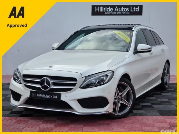 Mercedes-Benz C-Class Estate, Diesel, 2018, White