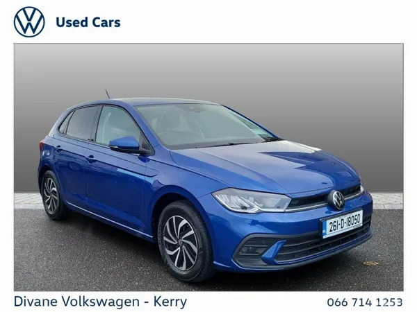 Volkswagen Polo Hatchback, Petrol, 2026, Blue