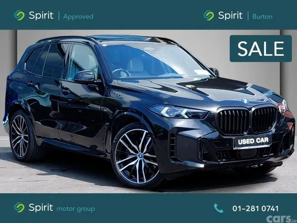 BMW X5 SUV, Petrol Hybrid, 2025, Black