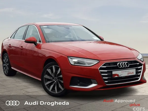 Audi A4 Saloon, Diesel, 2022, Red