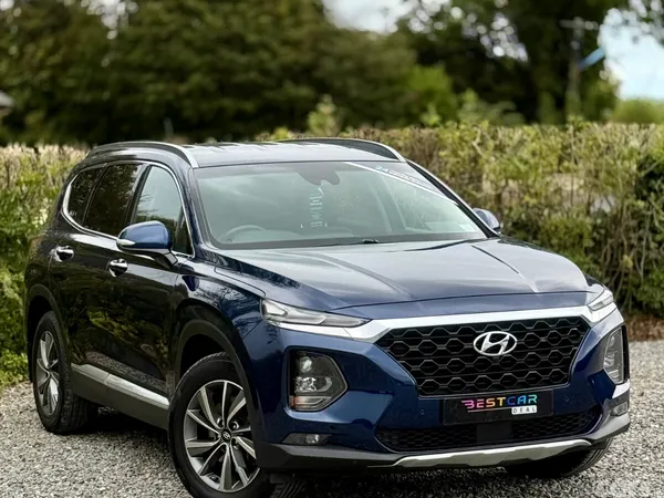 Hyundai Santa Fe SUV, Diesel, 2018, Blue