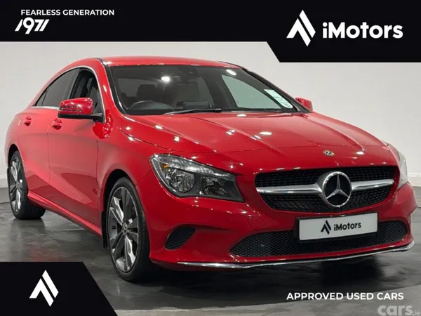 Mercedes-Benz CLA Saloon, Petrol, 2019, Red