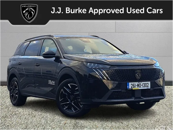 Peugeot 5008 SUV, Petrol Hybrid, 2026, Black