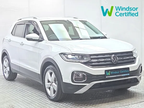 Volkswagen T-Cross SUV, Petrol, 2021, White
