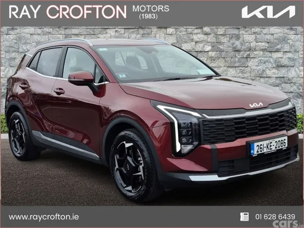 Kia Sportage SUV, Petrol Hybrid, 2026, Red