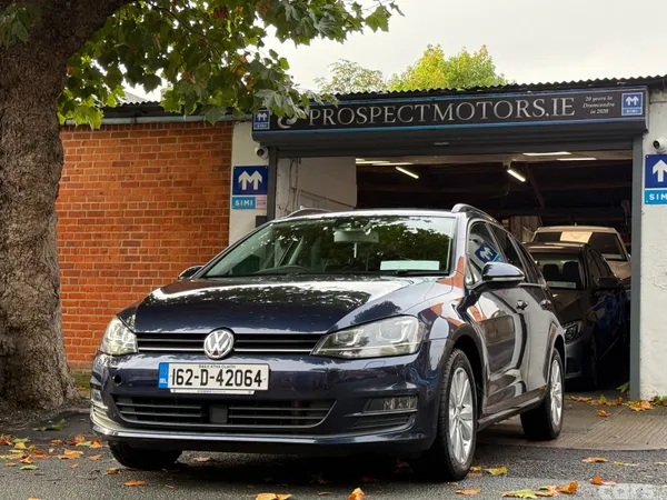 Volkswagen Golf Estate, Petrol, 2016, Blue
