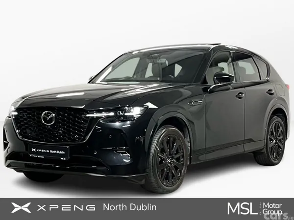 Mazda CX-60 SUV, Petrol Plug-in Hybrid, 2025, Black
