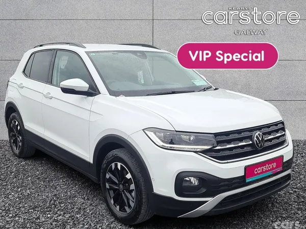 Volkswagen T-Cross SUV, Petrol, 2021, White