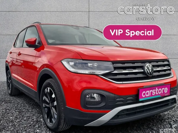Volkswagen T-Cross SUV, Petrol, 2021, Red