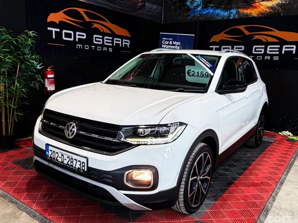 Volkswagen T-Cross SUV, Petrol, 2020, White