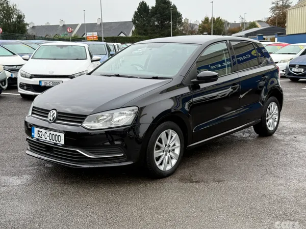 Volkswagen Polo Hatchback, Petrol, 2015, Black