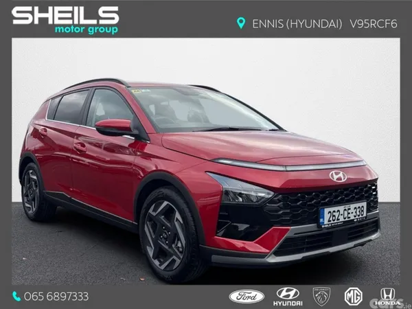 Hyundai Bayon Estate, Petrol, 2026, Red