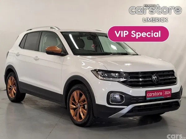 Volkswagen T-Cross Hatchback, Petrol, 2024, White
