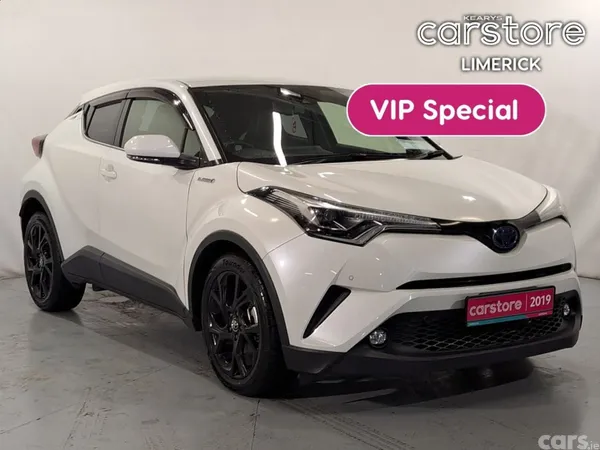 Toyota C-HR SUV, Petrol Hybrid, 2019, White
