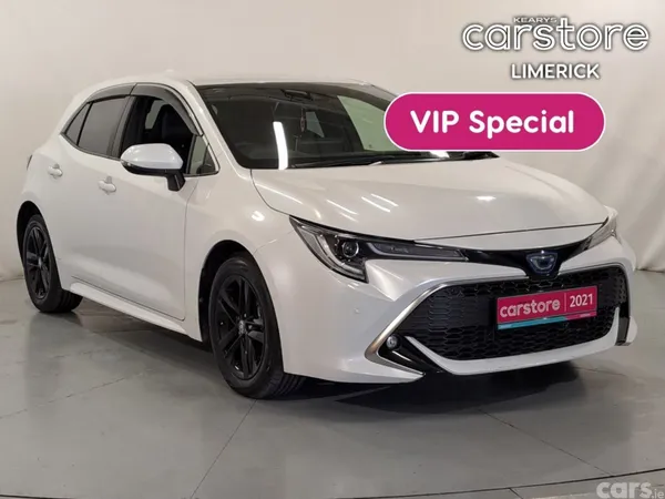 Toyota Corolla Hatchback, Petrol Hybrid, 2021, White