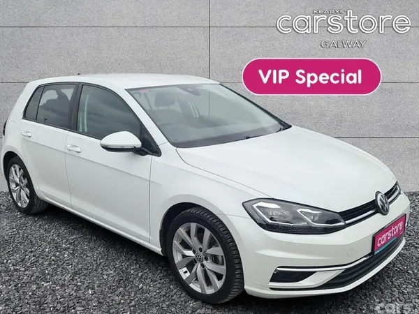 Volkswagen Golf Hatchback, Petrol, 2018, White