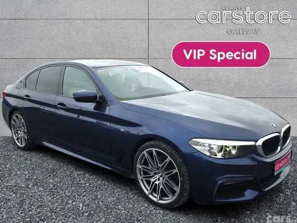 BMW 5-Series Saloon, Diesel, 2019, Blue