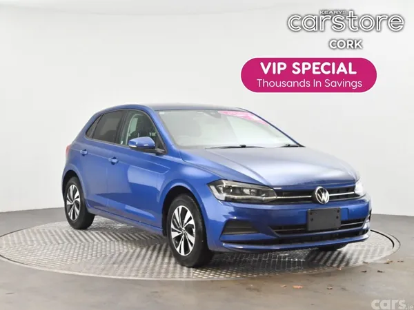 Volkswagen Polo Hatchback, Petrol, 2021, Blue