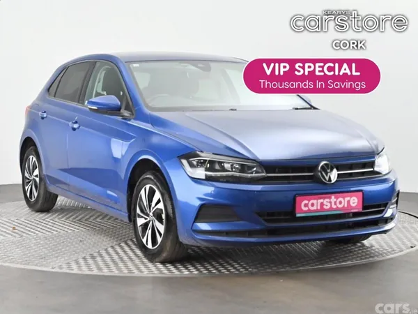 Volkswagen Polo Hatchback, Petrol, 2021, Blue
